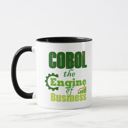 Cobol - Der Motor des Geschäfts Tasse (Links)