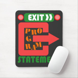 Cobol-Exit-Programm-Anweisung Mousepad