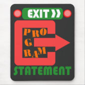Cobol-Exit-Programm-Anweisung Mousepad (Vorne)