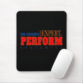 COBOL Expert Perform Statement Classic Coding  Mousepad (Mit Mouse)
