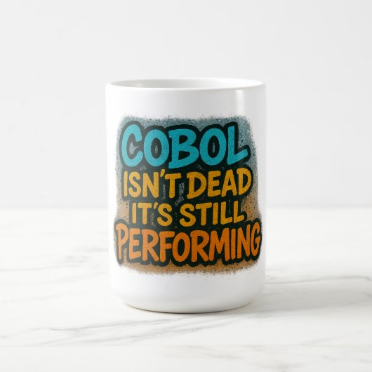 Cobol ist noch darstellend kaffeetasse (Mittel)
