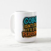 Cobol ist noch darstellend kaffeetasse (Vorderseite Links)