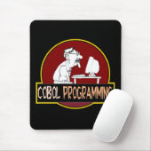 COBOL Programmer - Old-School Coding Legend  Mousepad (Mit Mouse)