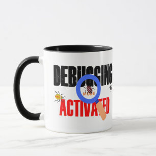Cobol-Programmier-Debug-Modus aktiviert Tasse
