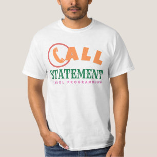 Cobol-Programmieraufruf-Anweisung T-Shirt