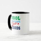 Cobol-Programmierer lieben Punkte Tasse (Vorderseite Links)