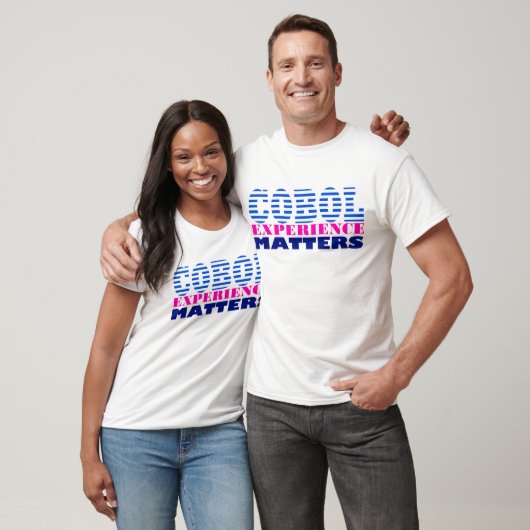 Cobol-Programmiererfahrung T-Shirt (Unisex)