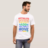 Cobol-Programmiersprache Grundlegende Verben T-Shirt (Vorne ganz)