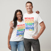 Cobol-Programmiersprache Grundlegende Verben T-Shirt (Unisex)