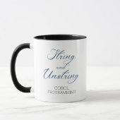 Cobol-Programmiersprache String und Unstring Verb Tasse (Links)