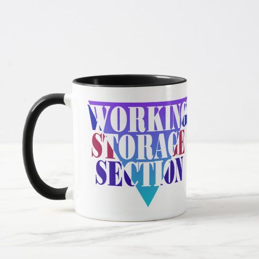 Cobol-Programmierung Arbeitspeicher Tasse (Links)