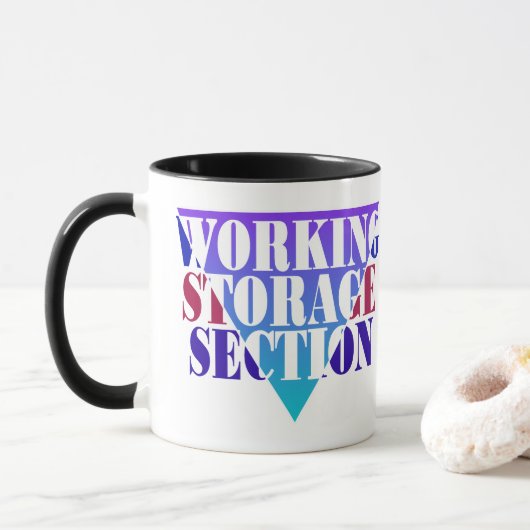 Cobol-Programmierung Arbeitspeicher Tasse (Mit Donut)