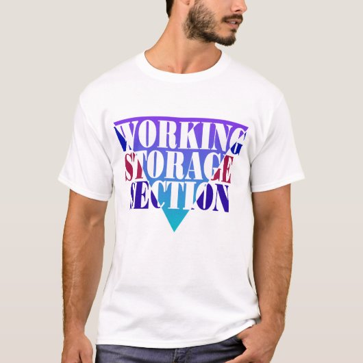 Cobol-Programmierung - Arbeitsspeicher T-Shirt (Vorderseite)