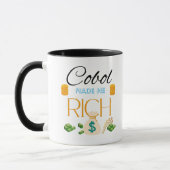 Cobol-Programmierung machte mich reich Tasse (Links)