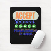 Cobol-Programmierung mit Accept-Anweisung Mousepad (Mit Mouse)