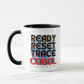 Cobol-Programmierung Reset-Trace Tasse (Links)