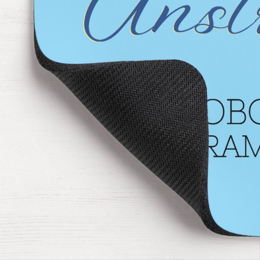Cobol-Programmierung String und Unstring-Verb Mousepad (Ecke)