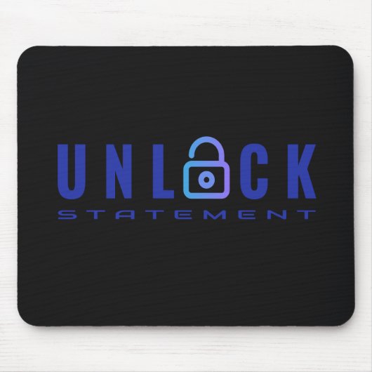 Cobol-Programmierung UNLOCK-Anweisung Mousepad (Vorne)