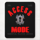 Cobol-Programmierzugriffsmodus Mousepad (Vorne)