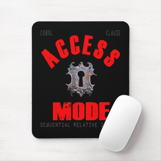Cobol Programming Access Mode Mousepad (Mit Mouse)