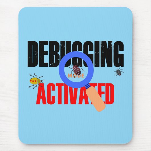 Cobol Programming Debug Mode Activated Mousepad (Vorne)