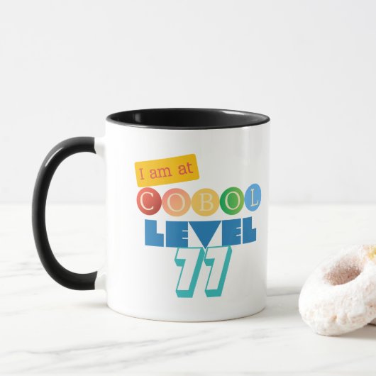 Cobol Programming Special Level 77 Number Tasse (Mit Donut)