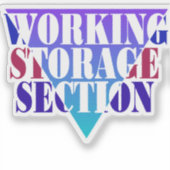 Cobol Programming Working Storage Aufkleber (Vorderseite)