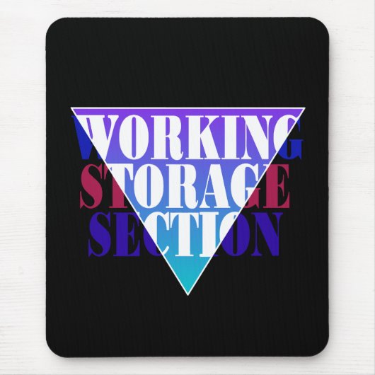 Cobol Programming Working Storage Mousepad (Vorne)