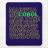 COBOL Sprachbetriebssystem-Plattformen Mousepad (Vorne)