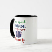 Cobol Sprache fließend sprechen Tasse (Vorderseite Links)