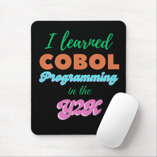 COBOL-Sprache im Y2K (Jahr 2000) gelernt Mousepad