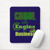 Cobol The Engine of Business  Mousepad (Mit Mouse)