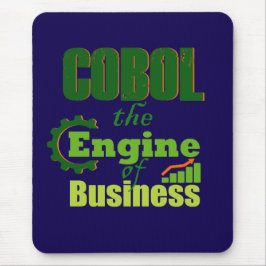 Cobol The Engine of Business  Mousepad