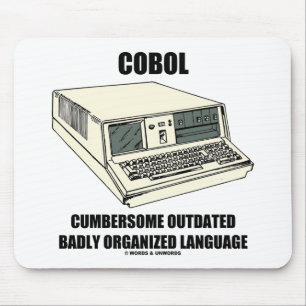 COBOL überholte überholte, schlecht organisierte Mousepad