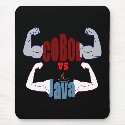 Cobol vs Java Programmiersprachen im Vergleich  Mousepad (Vorne)