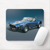 Cobra-427s blaue Mausunterlage Mousepad (Mit Mouse)