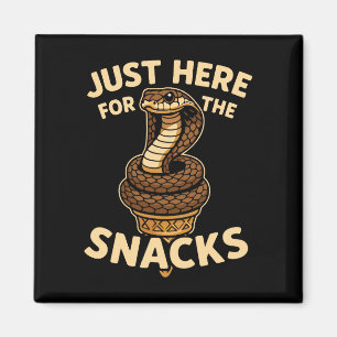 Cobra Cone Eiscreme Gift & Vanille Magnet