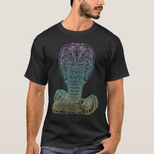 Cobra Geometric Snake Tierpflege Re Liebe T-Shirt