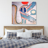 Cobra-Gott, ägyptisch Leinwanddruck (Insitu (Schlafzimmer))