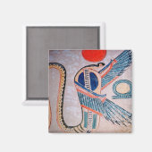 Cobra-Gott, ägyptisch Magnet (Vorderseite/Rückseite)