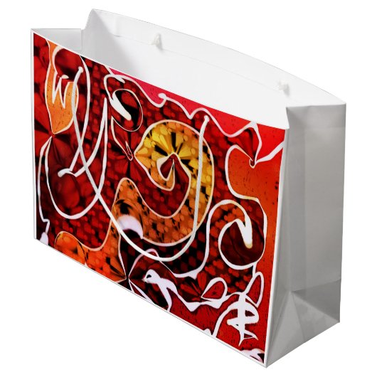 Cobra Große Geschenktüte (Rückseite Schrägansicht)