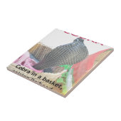 Cobra in Basket Art Print Fliese (Seite)