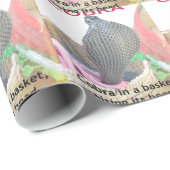 Cobra in Basket Art Print Geschenkpapier (Rolleneckpunkt)