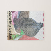 Cobra in Basket Art Print Puzzle (Horizontal)