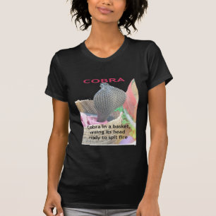 Cobra in Basket Art Print T-Shirt