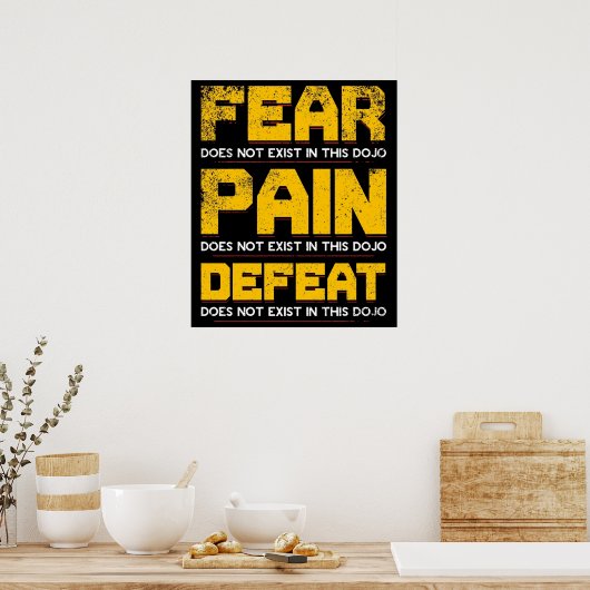 Cobra Kai  Poster (Küche)