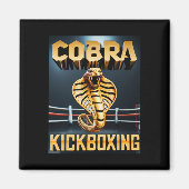 Cobra Kickboxing Design By Don Castillo  Magnet (Vorne)