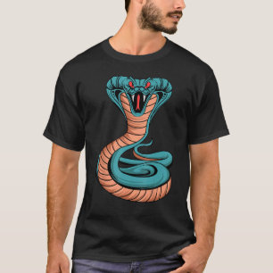 Cobra King Venomous Snake Giftige Reptil Lover T-Shirt