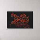 Cobra Leinwanddruck (Vorderseite)