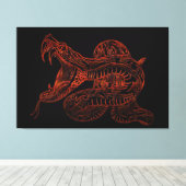 Cobra Leinwanddruck (Insitu (Holzboden))